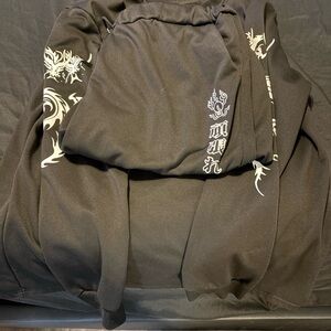 Black Graphic Men's Apparel